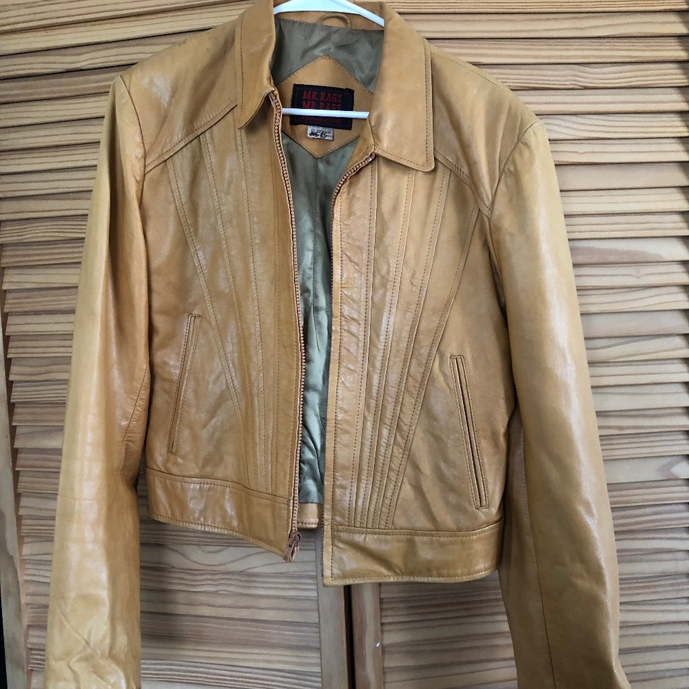 Vintage leather jacket